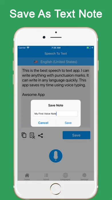 Speech to Text - Voice Notes应用截图