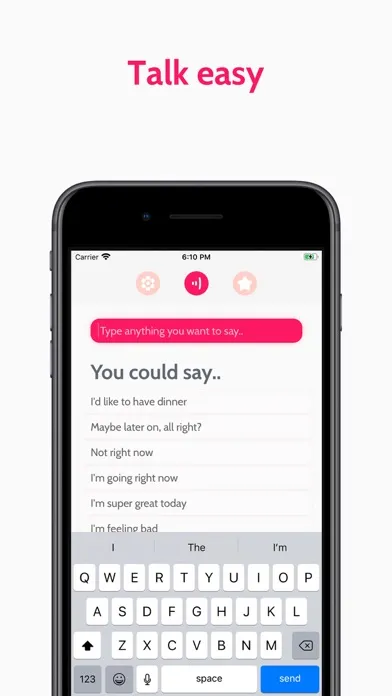 Capturas de tela do AAC Dinata: Text-to-Speech TTS