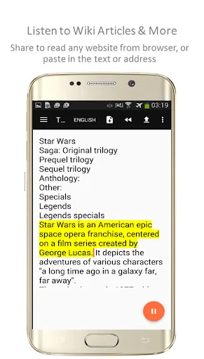TTSReader Pro - Text To Speech Screenshots