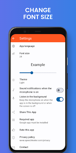 SpeechTexter - Speech to Text Screenshots4
