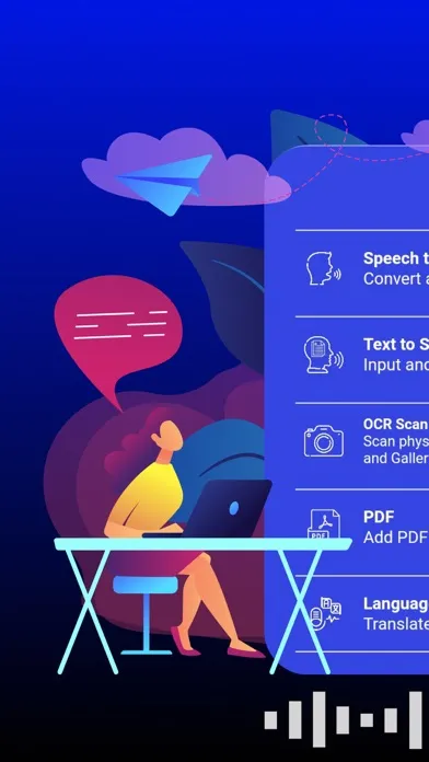 Captures d'écran de Text to Speech - Voice Typing
