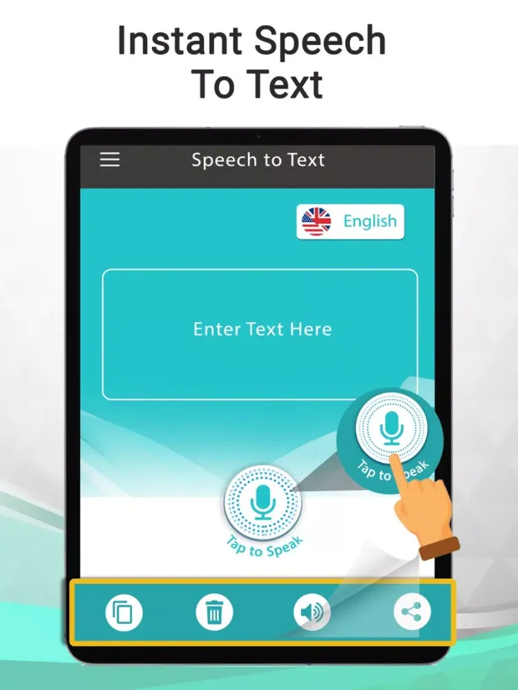 Скриншоты Speech to text - STT iPad 