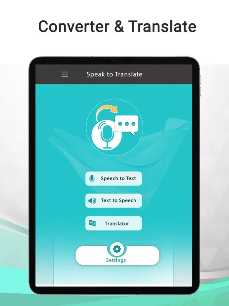 Скриншоты Speech to text - STT iPad 
