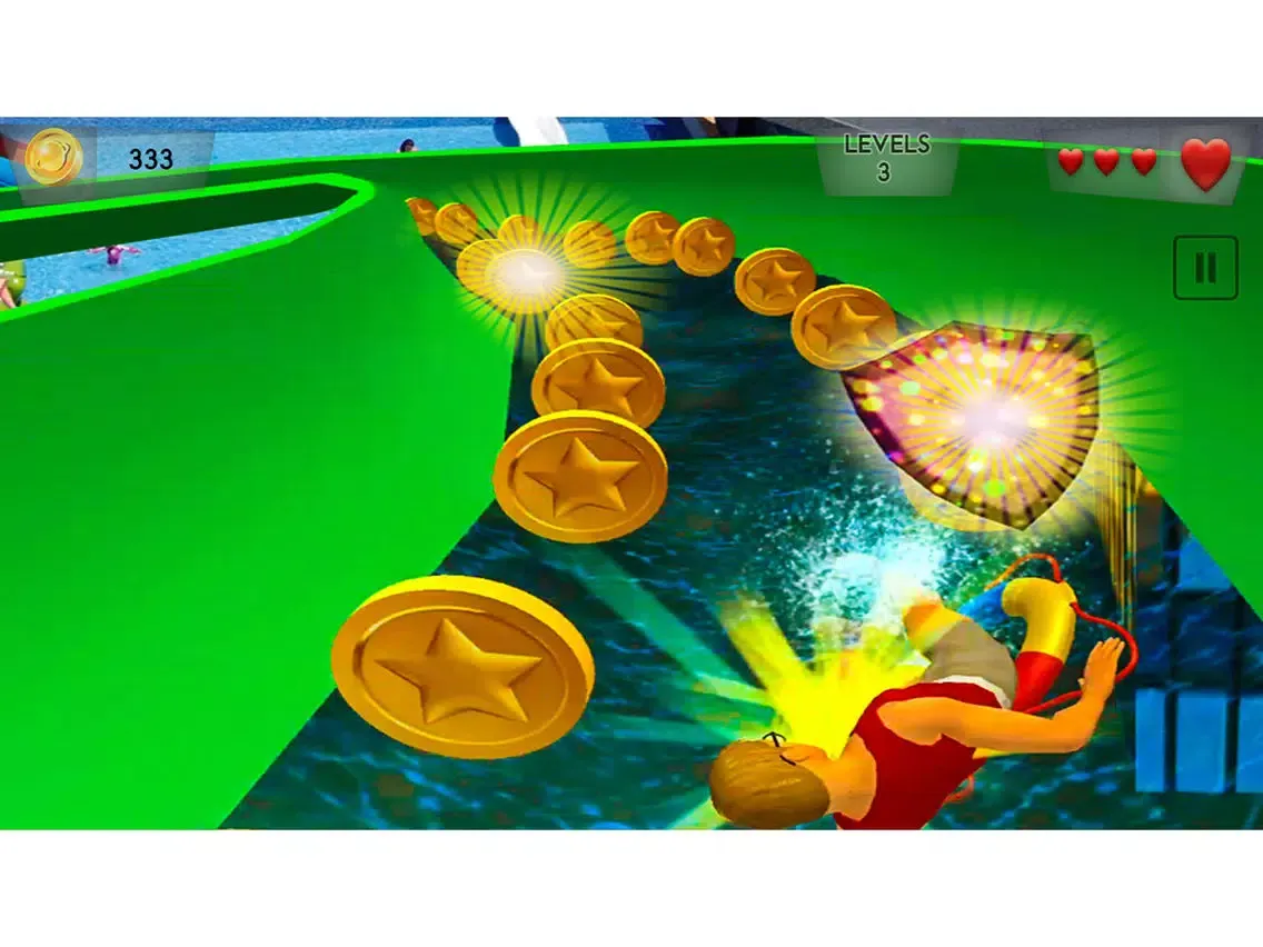 Extreme Beach Water Slide : Stunt & Ride 2017 iPad  سکرین شاٹس
