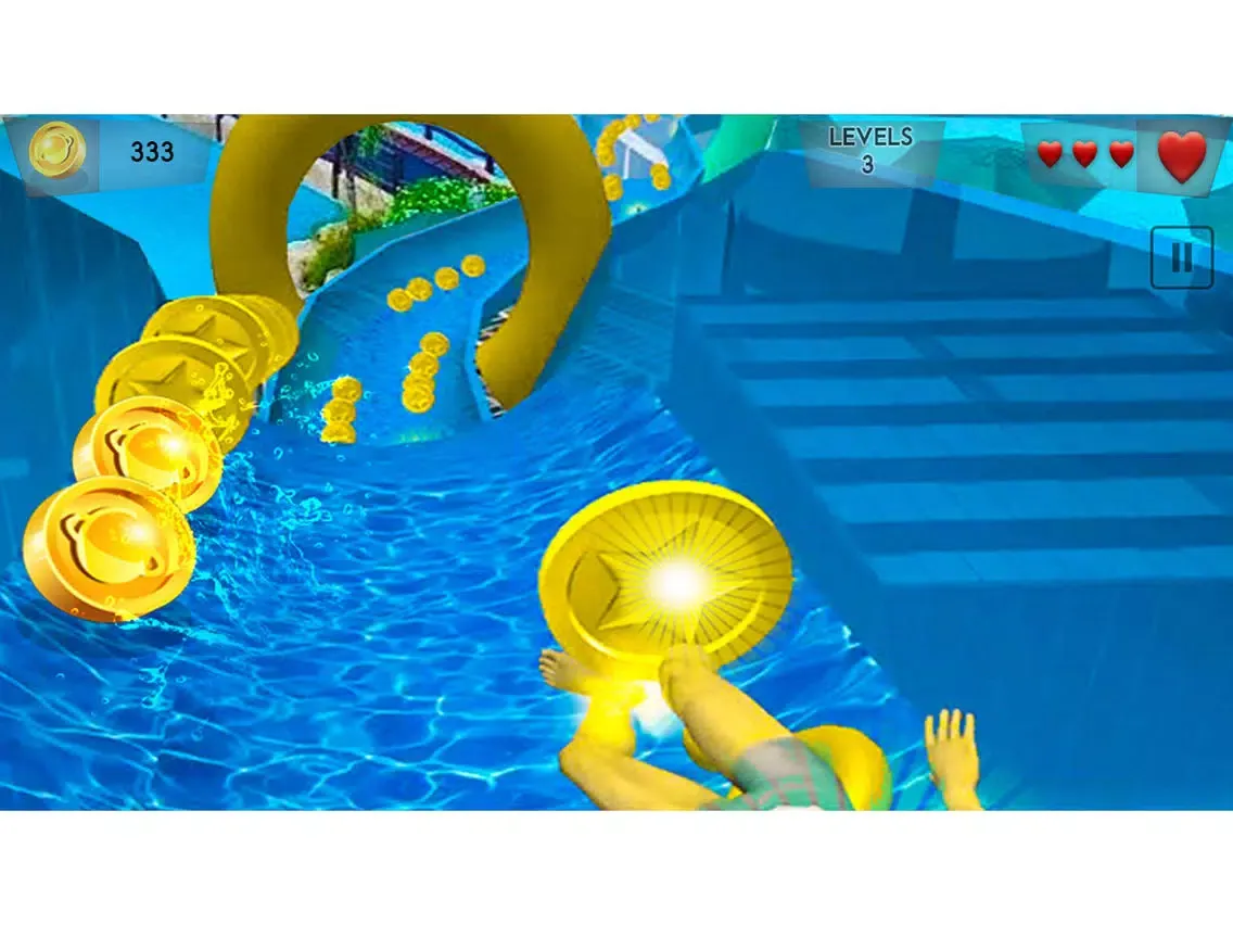 Extreme Beach Water Slide : Stunt & Ride 2017 iPad  سکرین شاٹس