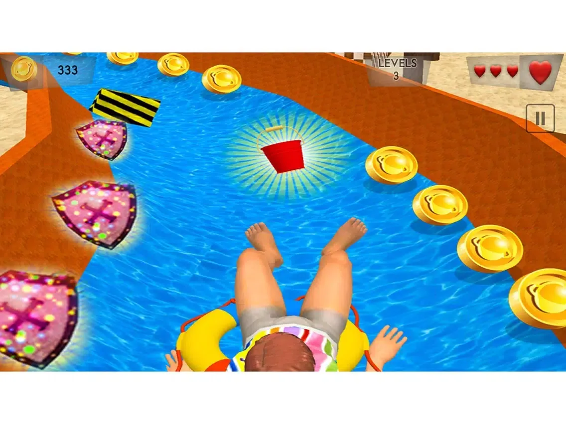 Extreme Beach Water Slide : Stunt & Ride 2017 iPad  سکرین شاٹس
