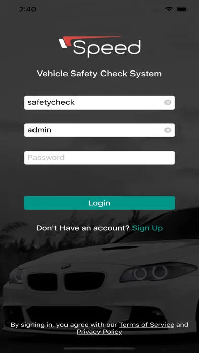 UK Vehicle Safety Check(SCS) スクリーンショット