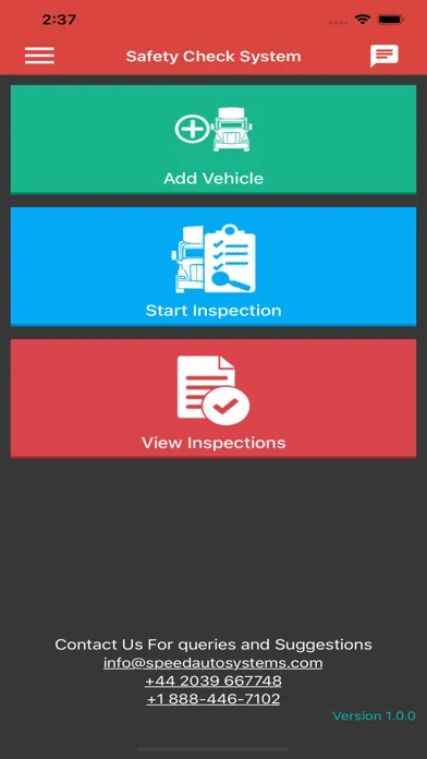 UK Vehicle Safety Check(SCS) スクリーンショット
