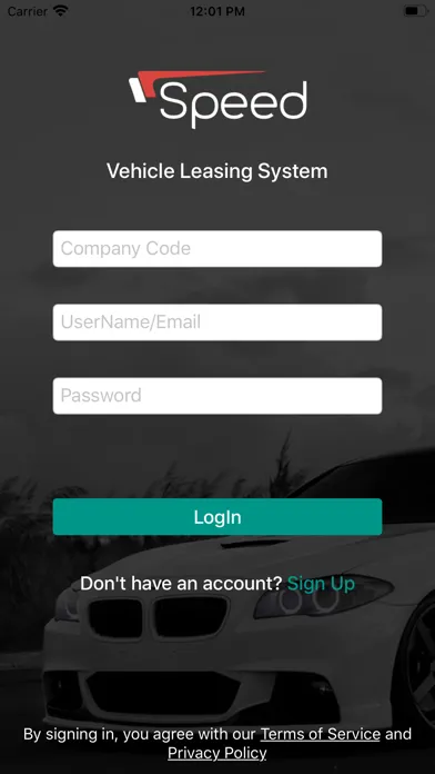 Vehicle Leasing System (VLS ) Ekran Görüntüleri