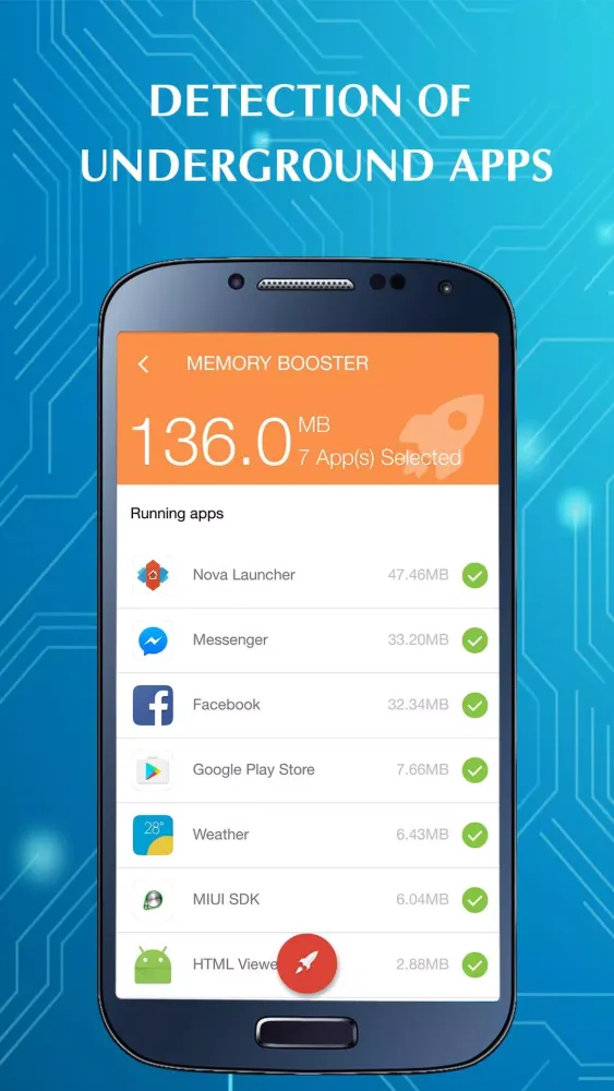 RAM Booster Screenshots