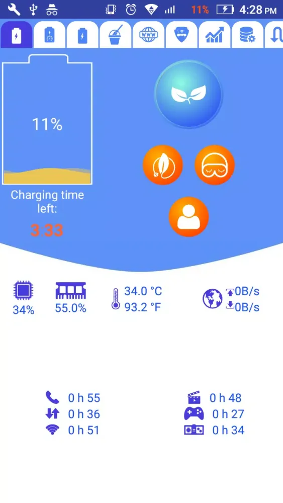 Captures d'écran de Fast Charging