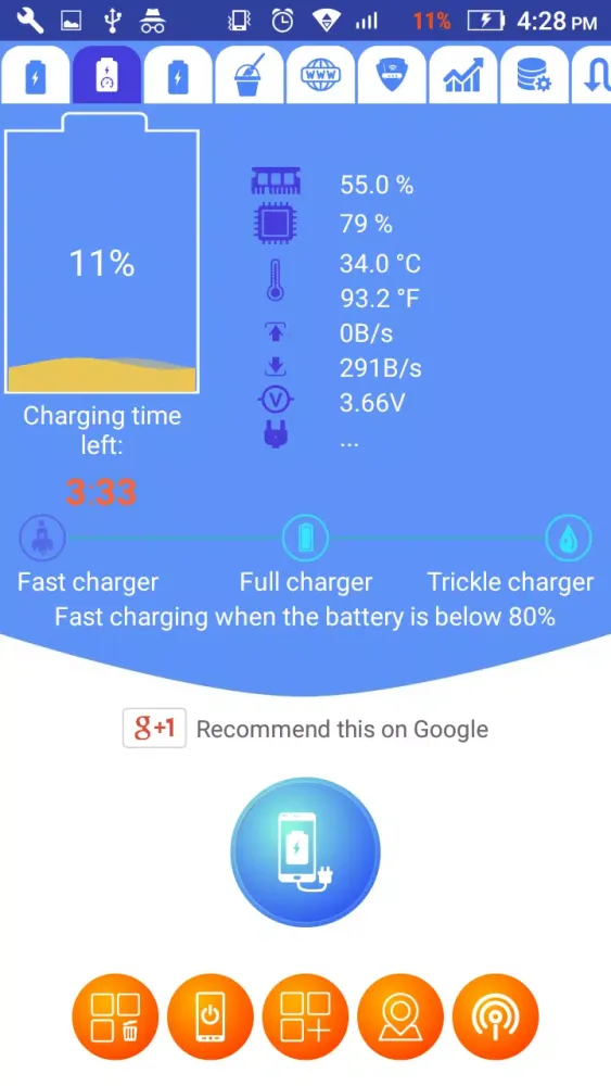 Captures d'écran de Fast Charging
