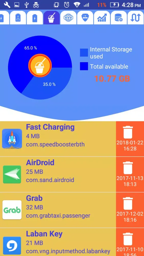 Captures d'écran de Fast Charging