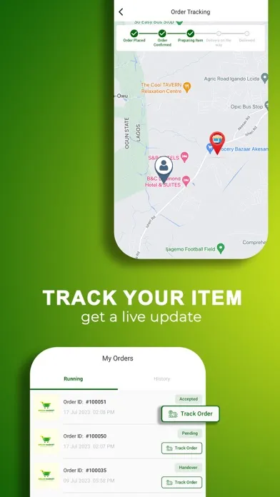 Capturas de tela do Onecart Food &Grocery Delivery