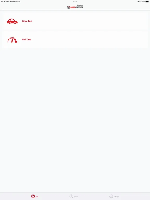 SpeedChecker Engineer iPad  스크린샷