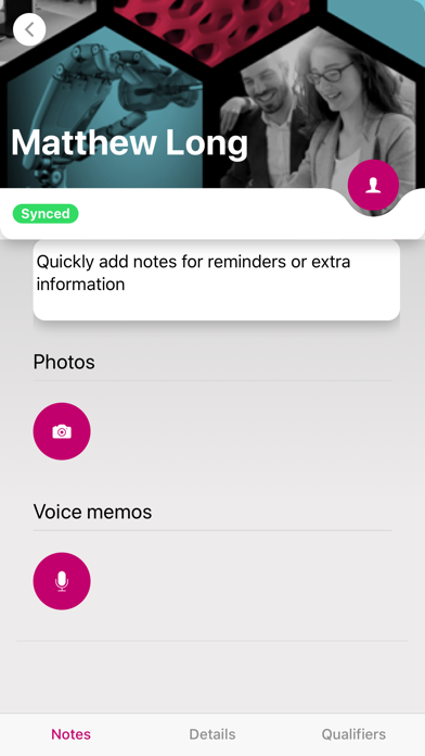 Capturas de tela do Engage Scanner