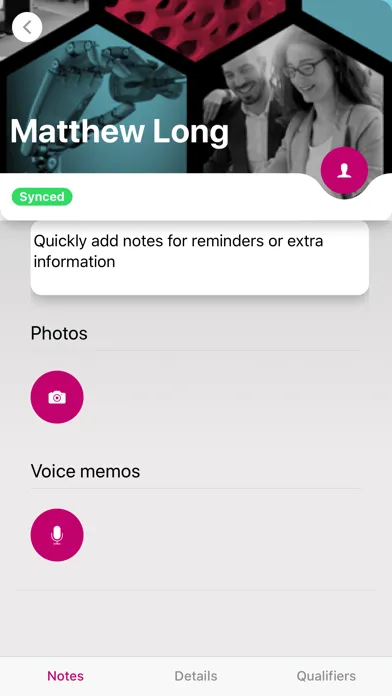 Tangkapan layar Engage Scanner