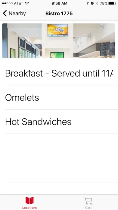 Capturas de pantalla de Bistro 1775