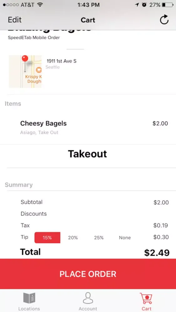 Screenshot di Blazing Bagels