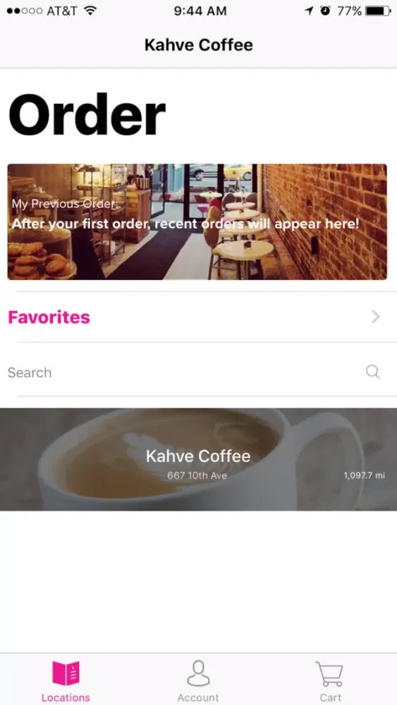 Kahve Coffee স্ক্রিনশট