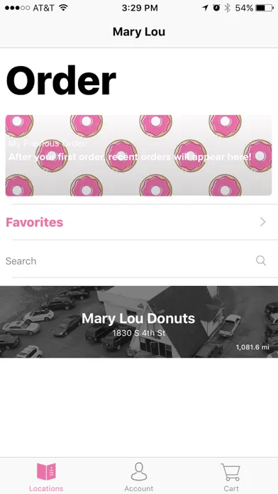 Tangkapan skrin Mary Lou Donuts