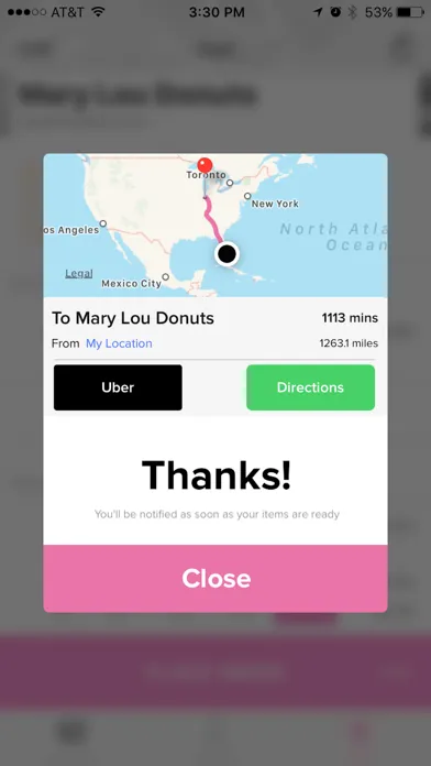 Tangkapan skrin Mary Lou Donuts