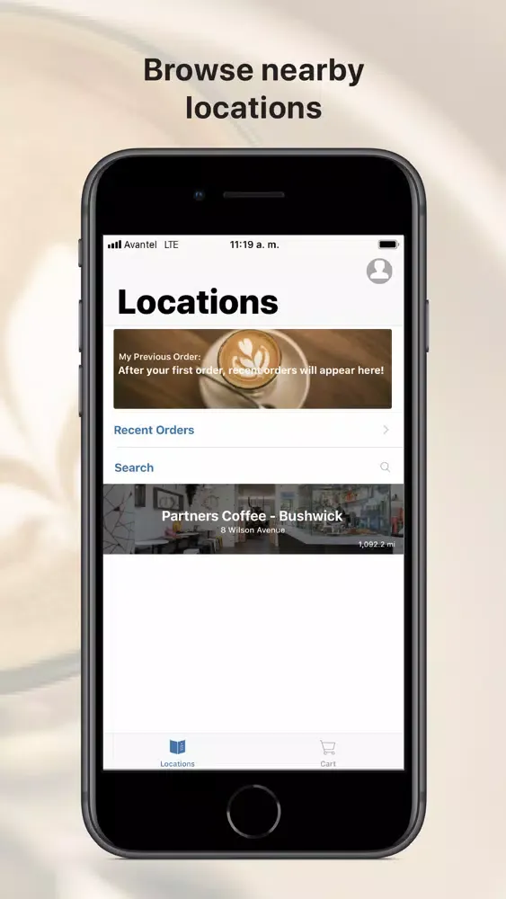 Capturas de pantalla de Partners Coffee
