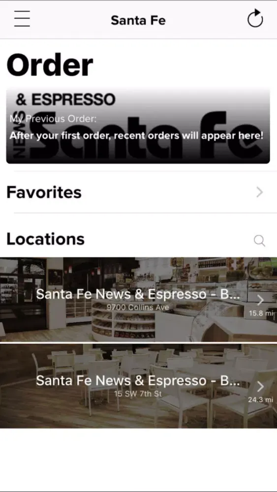 Santa Fe News & Espresso Ekran Görüntüleri