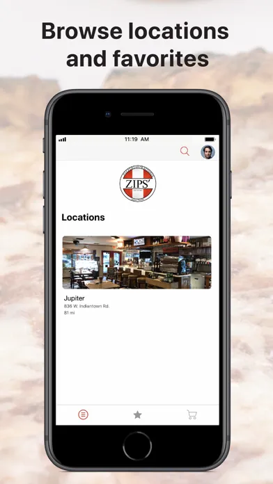 Zips' Pizza Restaurant應用截圖