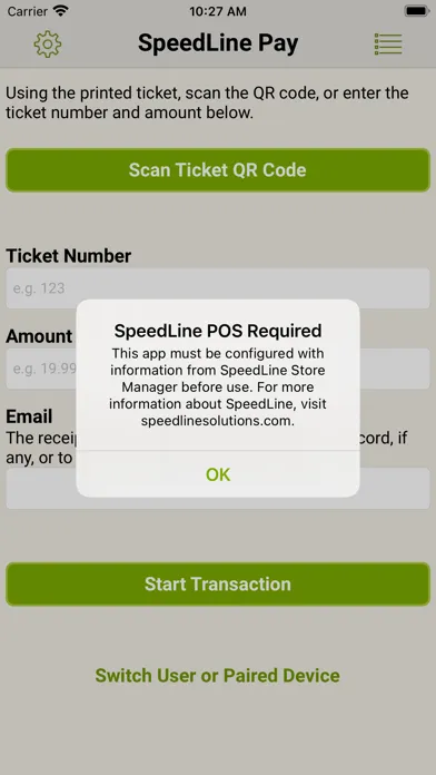 SpeedLine Pay应用截图