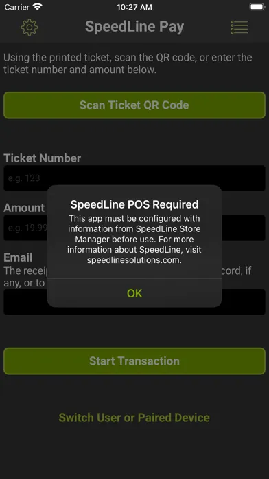 SpeedLine Pay应用截图