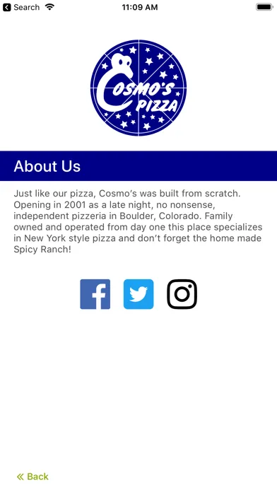 Capturas de pantalla de Cosmo’s Pizza