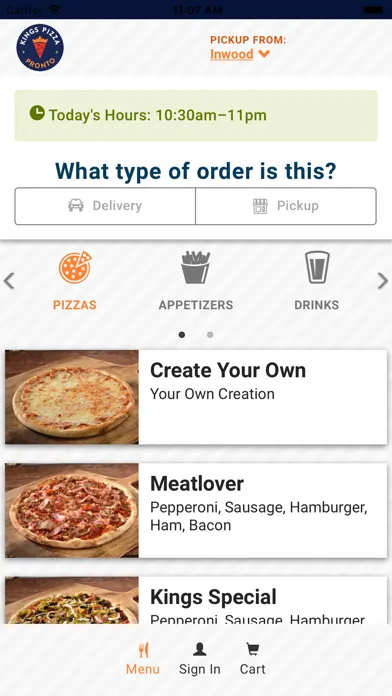 صور Kings Pizza Pronto