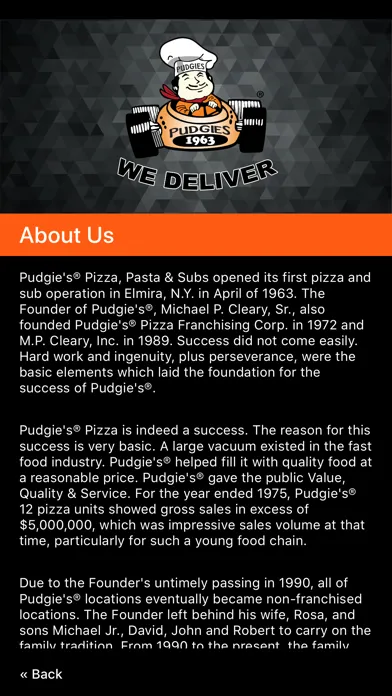 Zrzuty ekranu Pudgie’s Pizza