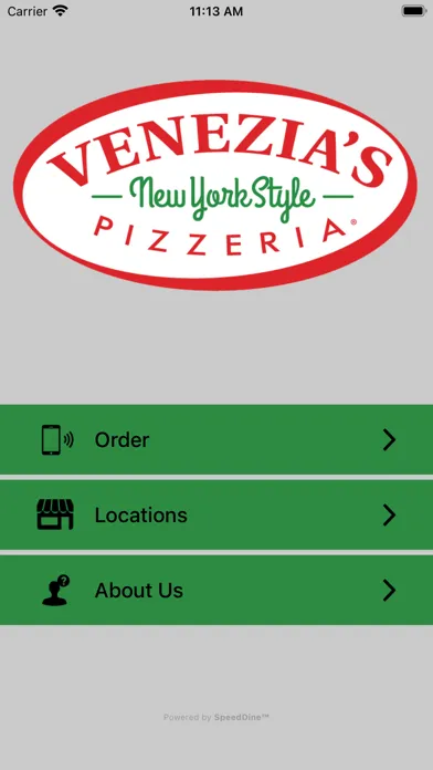 Captures d'écran de Venezias Pizzeria