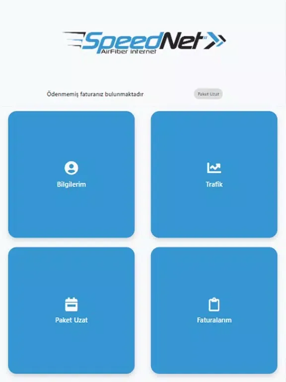 Скриншоты Speednet iPad 