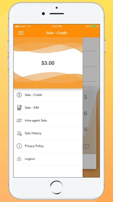 Tangkapan layar Smart POS Belize