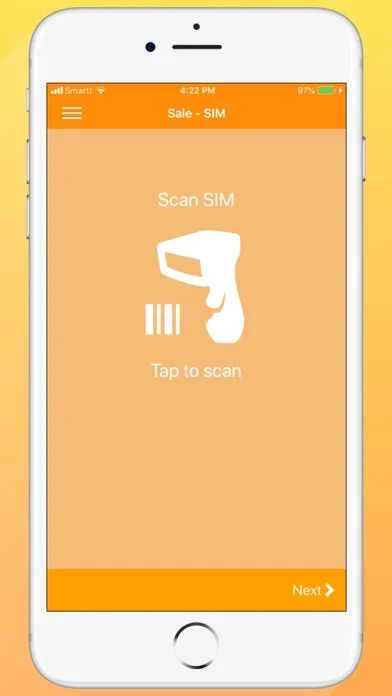 Tangkapan layar Smart POS Belize