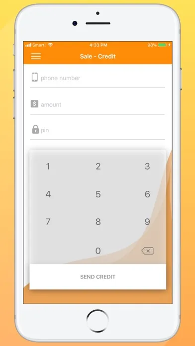 Tangkapan layar Smart POS Belize