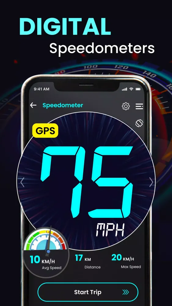 GPS Speedometer: Speed Tracker应用截图