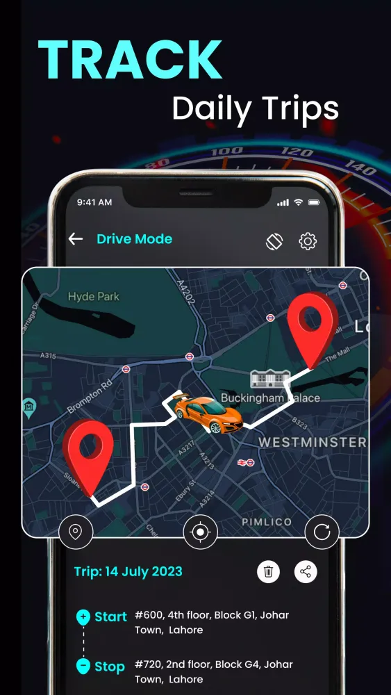 GPS Speedometer: Speed Tracker应用截图