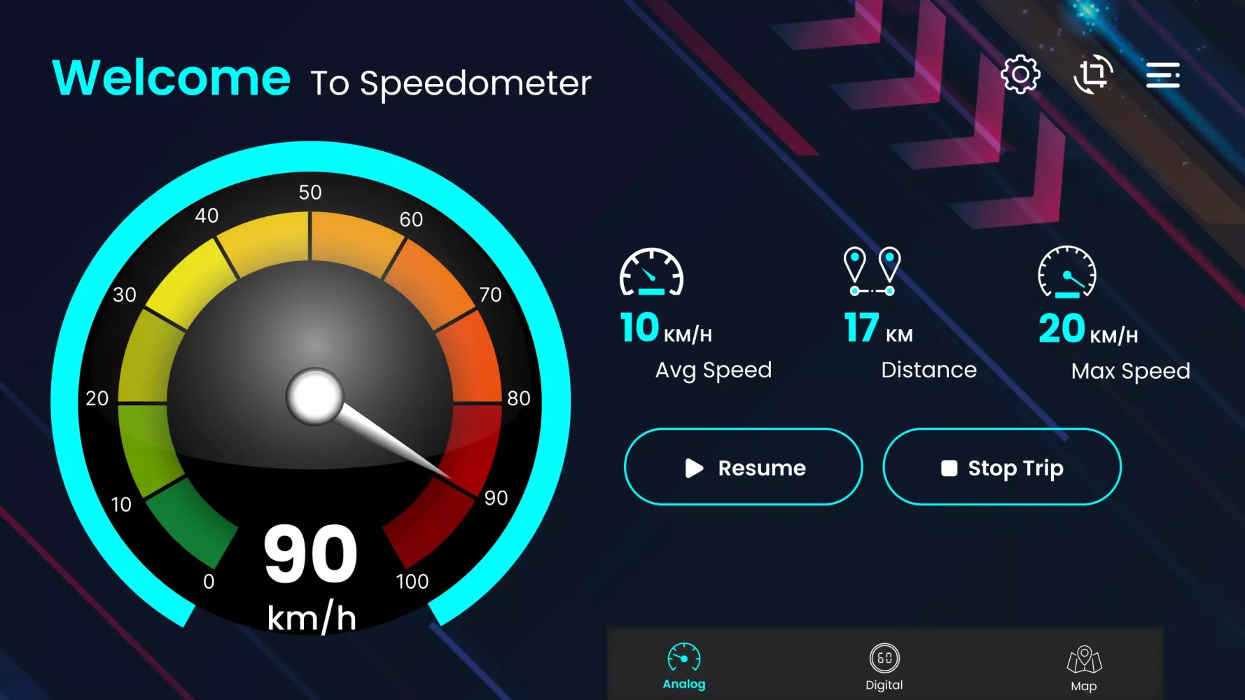 GPS Speedometer: Speed Tracker应用截图