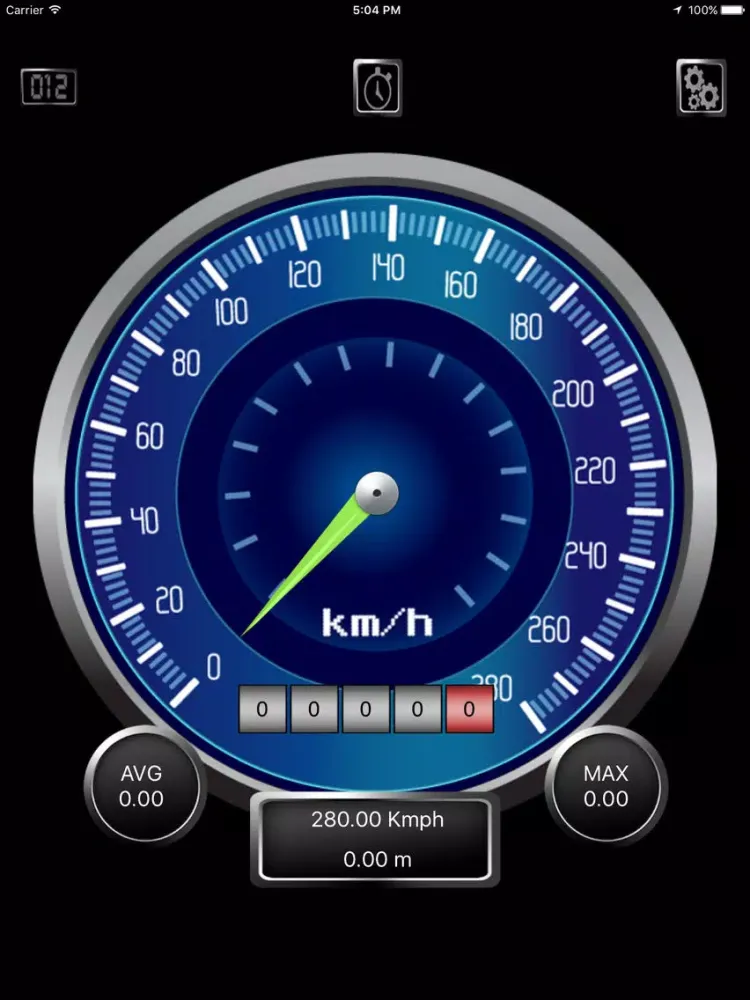 Speedometer Pro : Analogue & Digital iPad 应用截图
