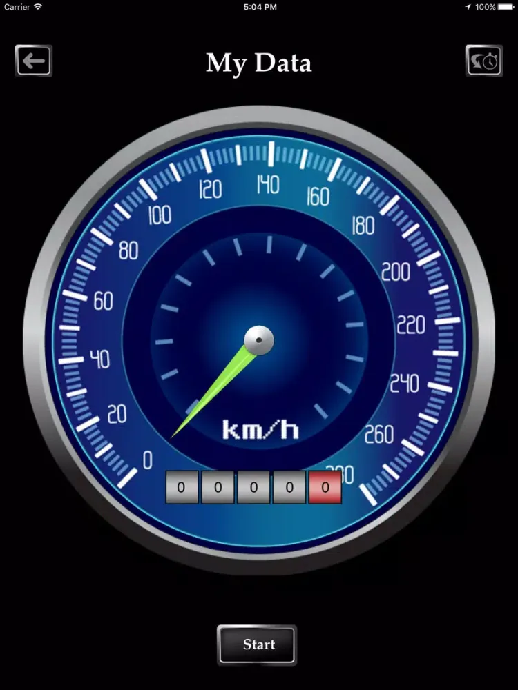 Speedometer Pro : Analogue & Digital iPad 应用截图