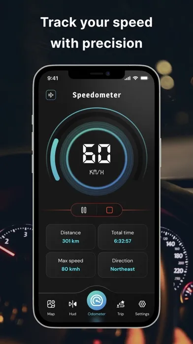 Track Speed: Speedometer GPS Screenshots