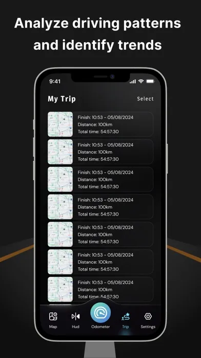 Track Speed: Speedometer GPS Screenshots