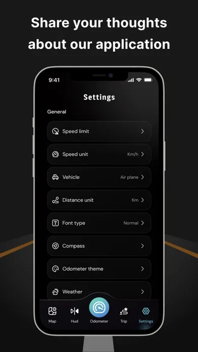 Track Speed: Speedometer GPS Screenshots