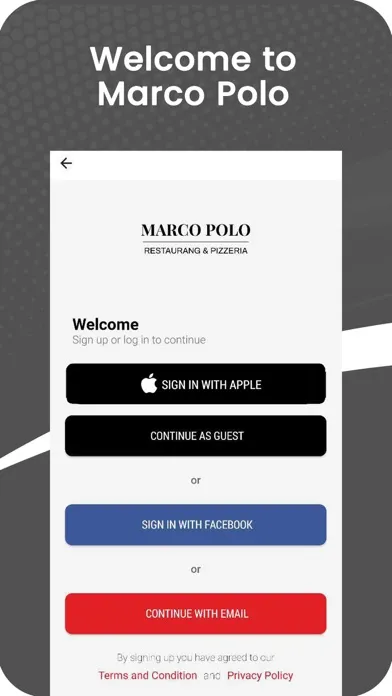 Marcopolo Restaurant Screenshots