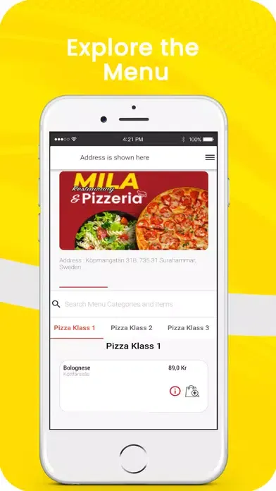 Capturas de pantalla de Mila Pizzeria