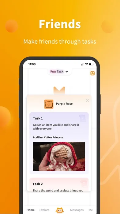 ภาพหน้าจอของ Feel Charm: Make friends app